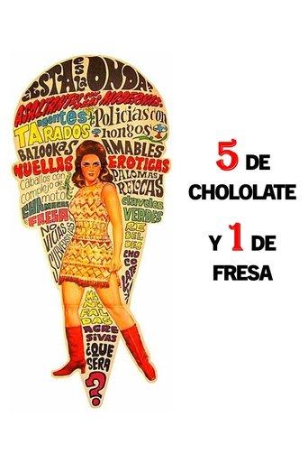 5 of Chocolate and 1 of Strawberry image