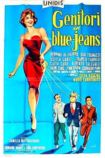 Genitori in blue jeans