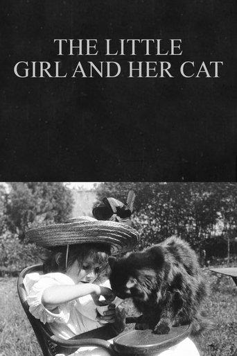 The Little Girl and Her Cat image