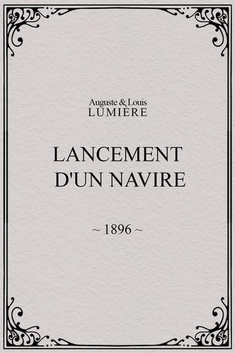 Lancement d'un navire image
