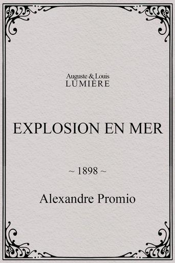 Explosion en mer