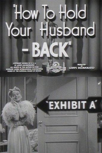 How to Hold Your Husband - BACK image