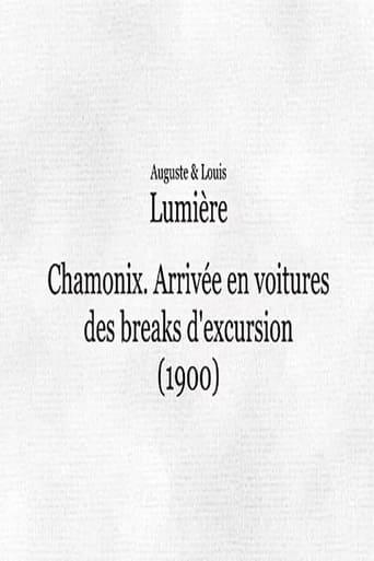 Chamonix: Arrivée en voitures des breaks d'excursion