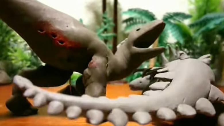 Fredz Jurassic Fight Club Claymation Style Part 2 image