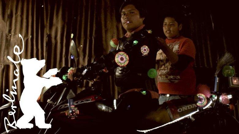 Motorcyclist's Happiness Won't Fit Into His Suit image