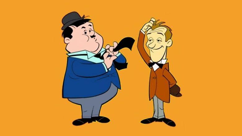 A Laurel and Hardy Cartoon image