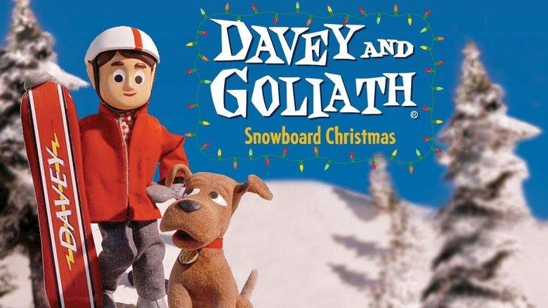 Davey and Goliath's Snowboard Christmas image
