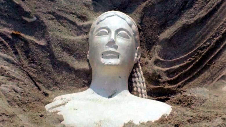 The garden with the statues image