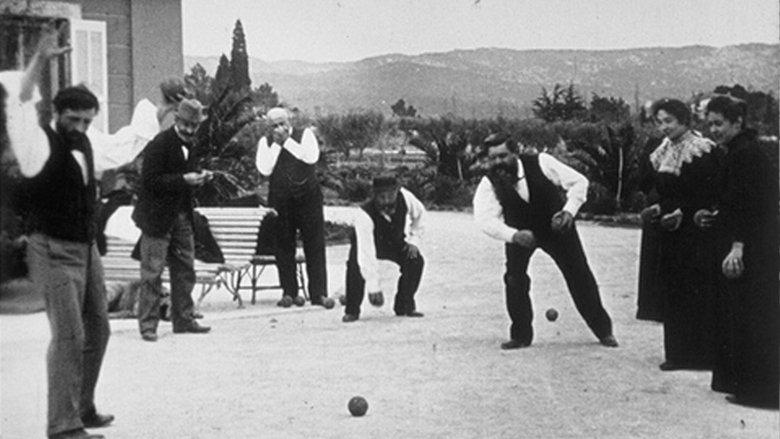 Partie de boules image