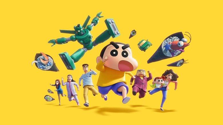 New Dimension! Crayon Shin-chan the Movie: Battle of Supernatural Powers ~Flying Sushi~ image