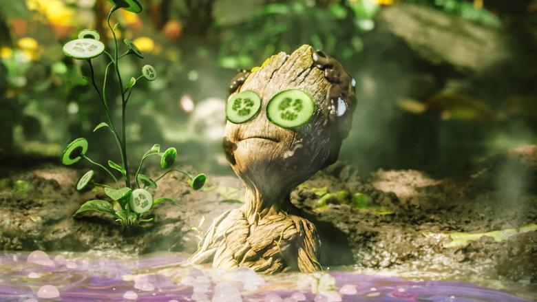 Groot Takes a Bath image