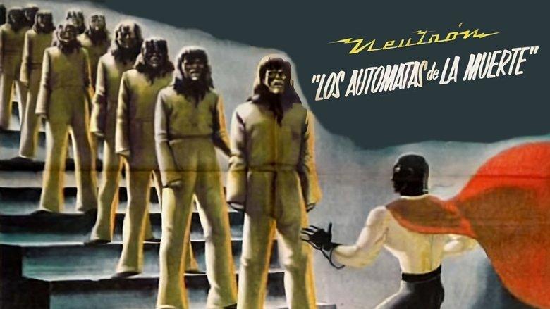 Neutron the Atomic Superman vs. the Death Robots image