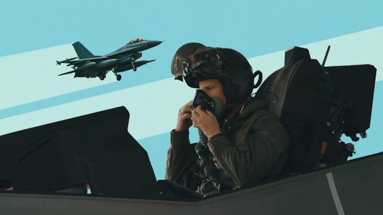 De danske kamppiloter image
