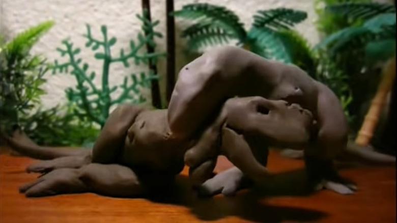 Fredz Jurassic Fight Club Claymation Style Part 1 image