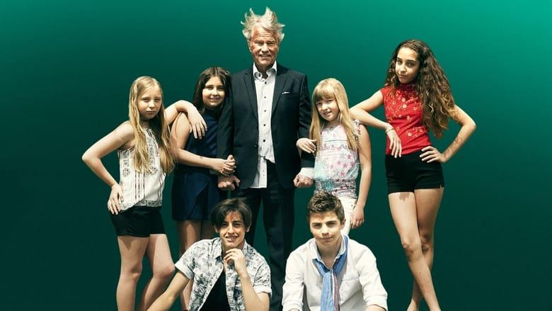 Six Children and One Grandfather image