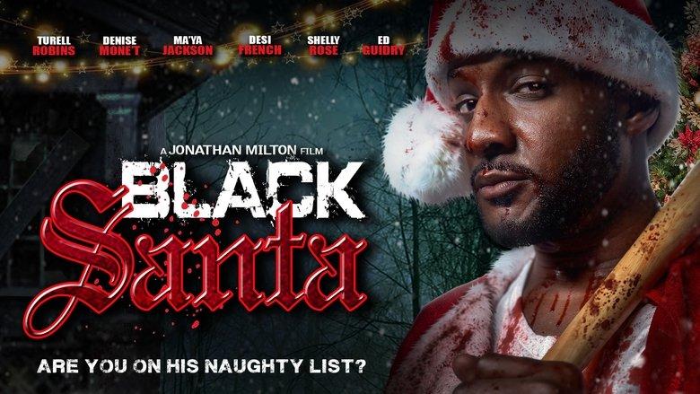 Black Santa image