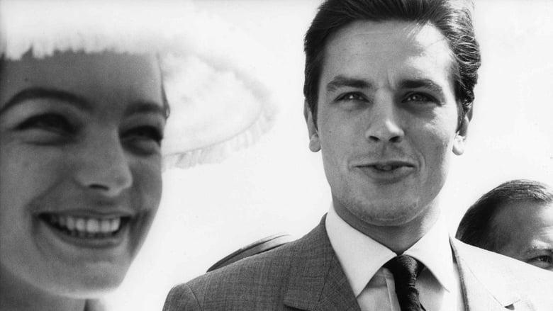 Alain Delon, a unique portrait image