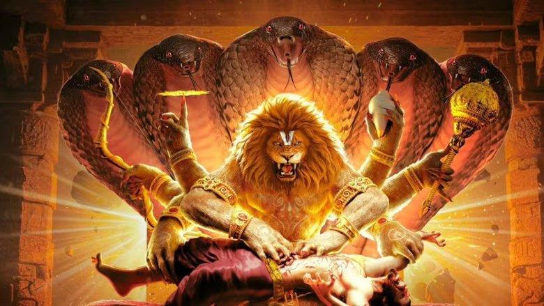 Mahavatar Narsimha image