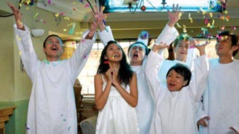 Men in White image