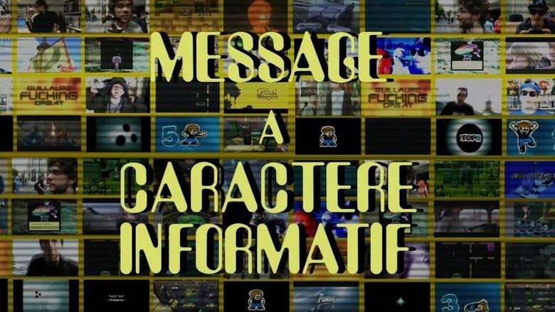 Message à caractère informatif image