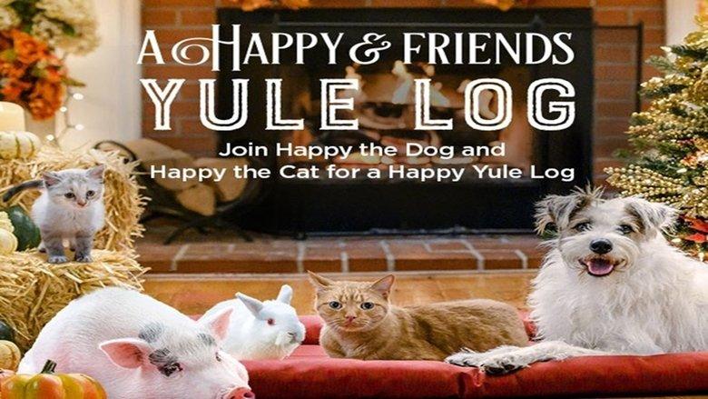 A Happy & Friends Yule Log image