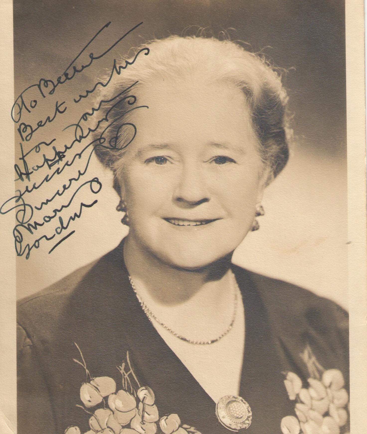 Mary Gordon image