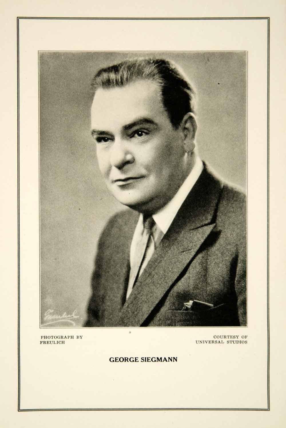 George Siegmann image