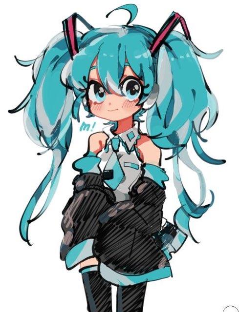 Scribbled profile photo