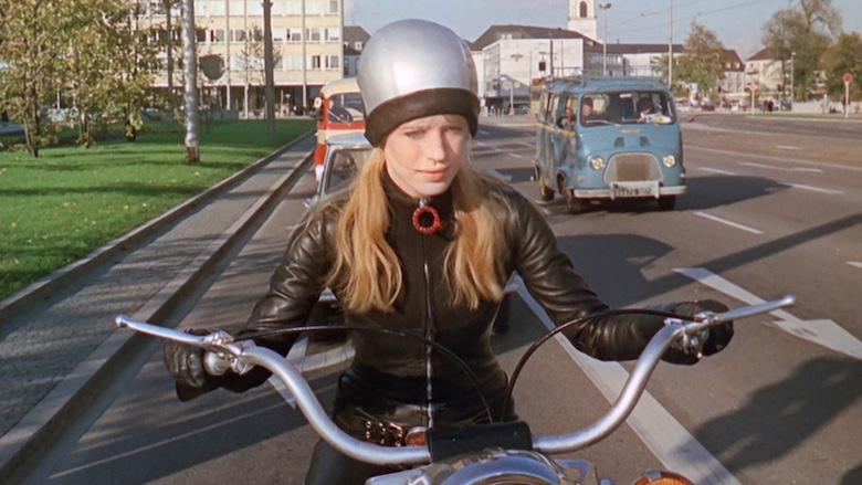 The Girl on a Motorcycle image