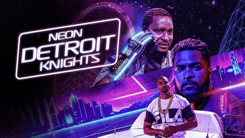 Neon Detroit Knights image